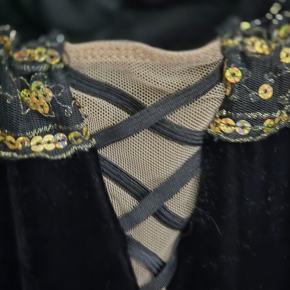 Revolution Black Sequin Bodice with Red Layered Tutu - Picture 4 of 10